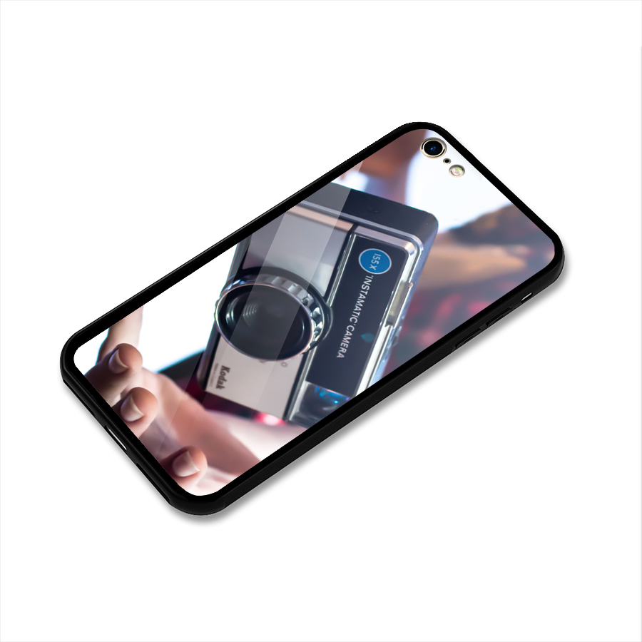 Floating Camera Glass Back Case for iPhone 6 6S