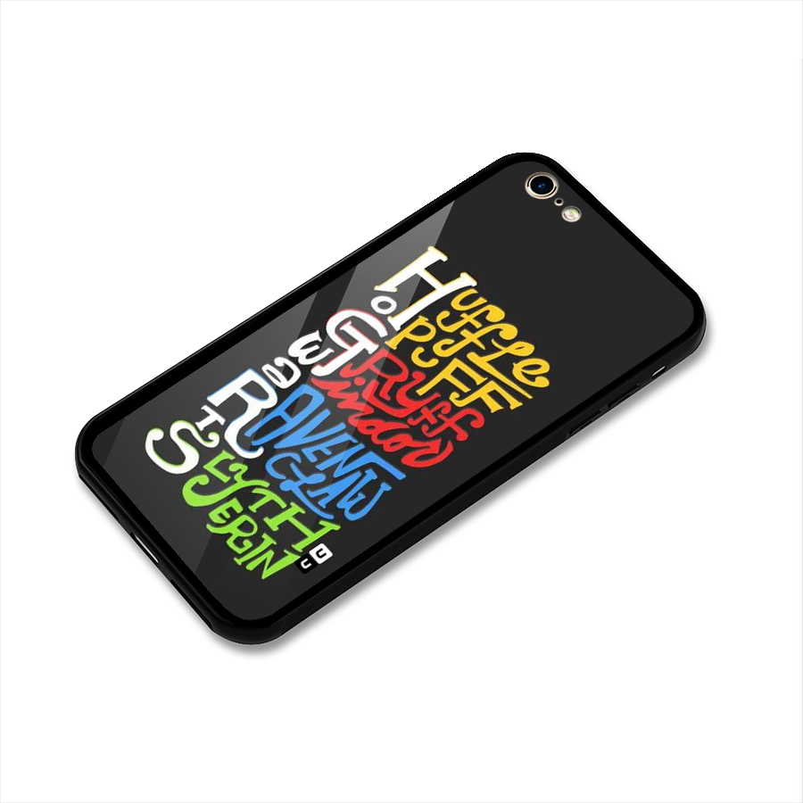 Four Colored Homes Glass Back Case for iPhone 6 6S