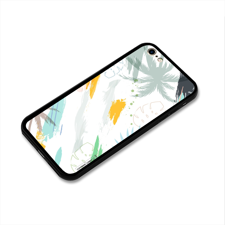 Fresh Colors Splash Glass Back Case for iPhone 6 6S
