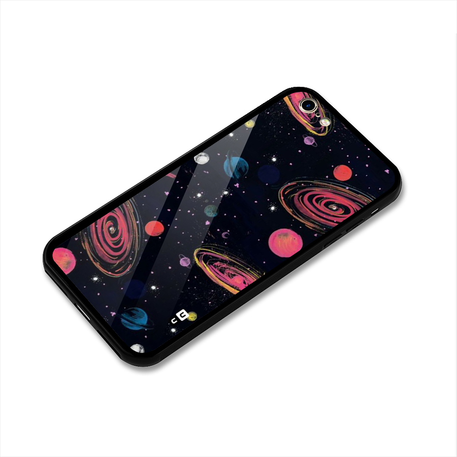 Galaxy Beauty Glass Back Case for iPhone 6 6S