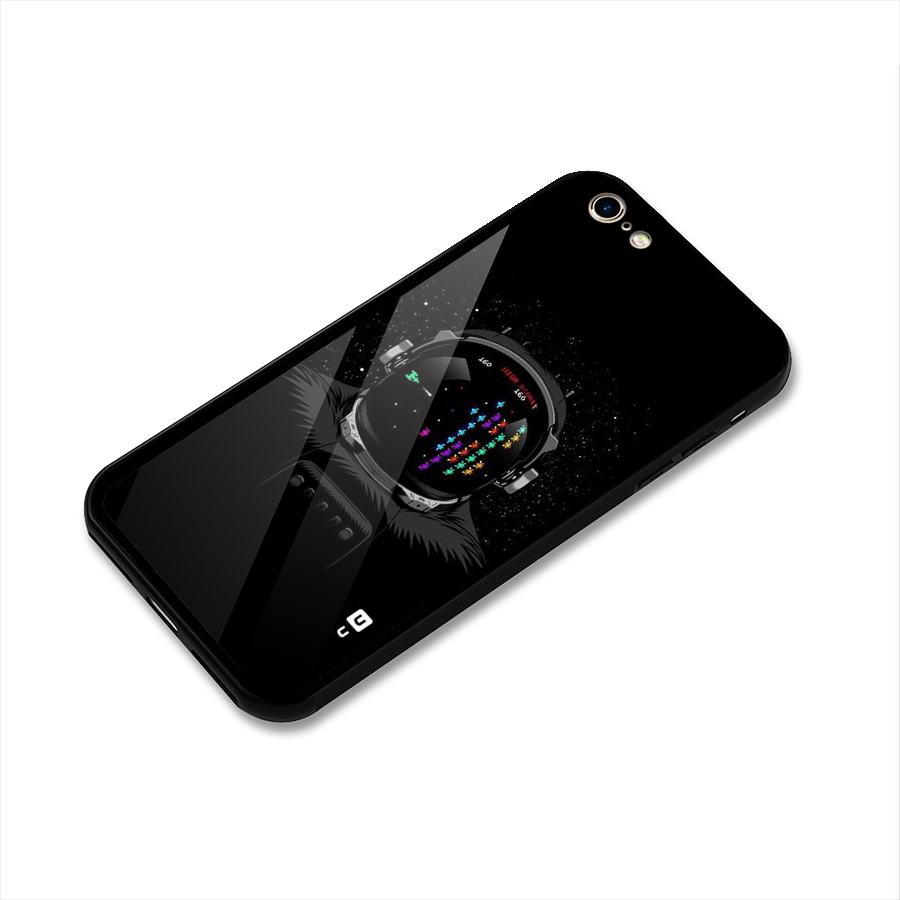Gamer Head Glass Back Case for iPhone 6 6S