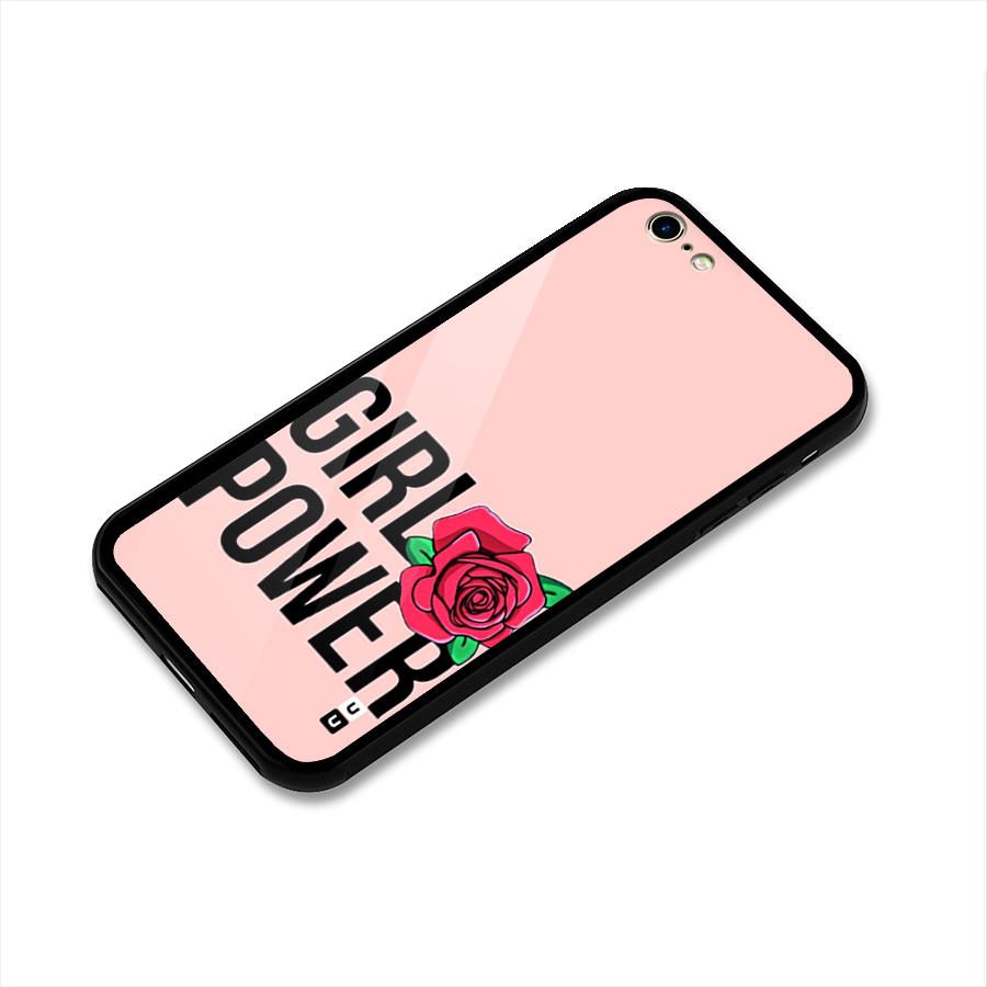 Girl Power Glass Back Case for iPhone 6 6S