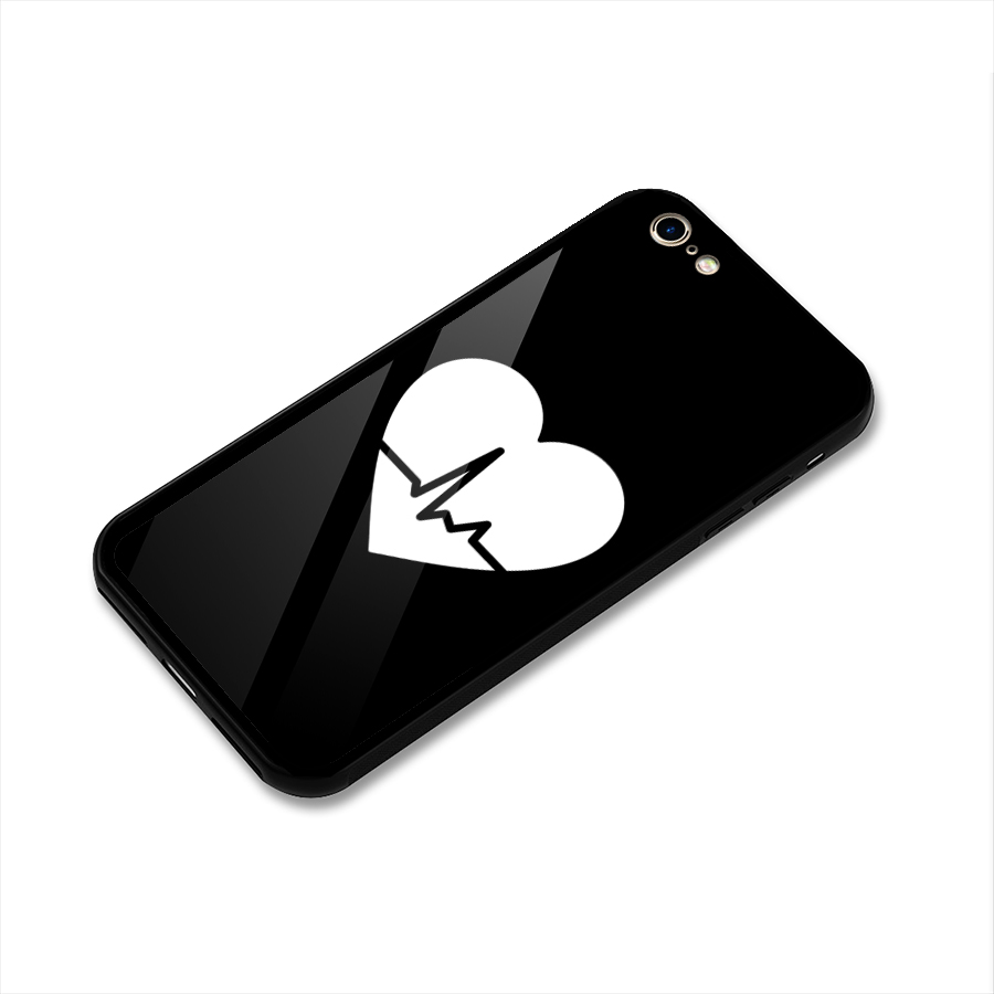 Heart Beat Glass Back Case for iPhone 6 6S