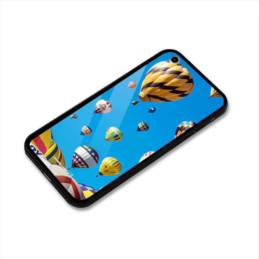Hot Air Baloons Glass Back Case for iPhone 6 6S