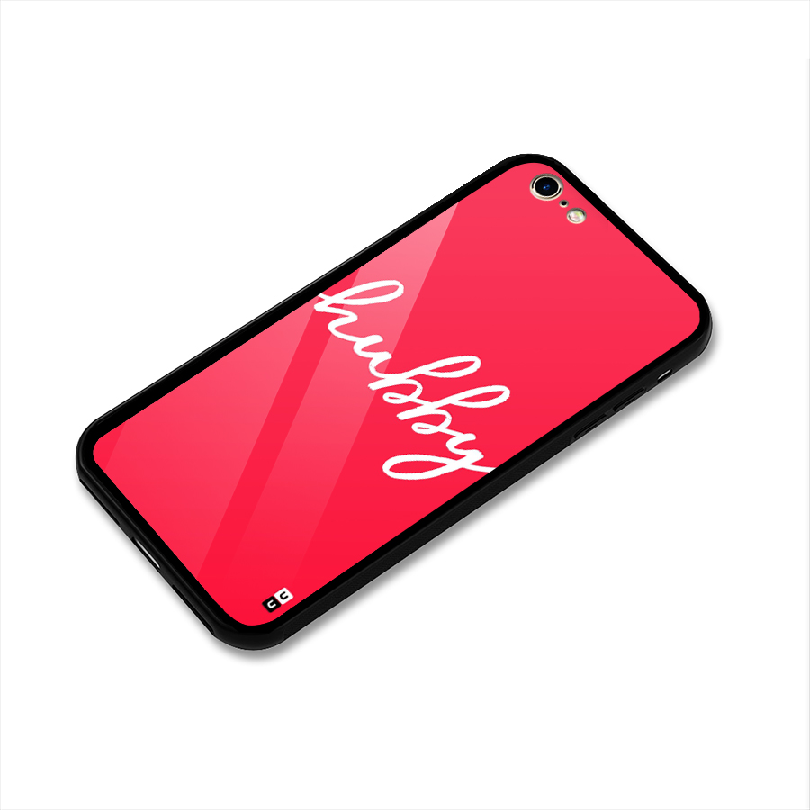 Hubby Glass Back Case for iPhone 6 6S