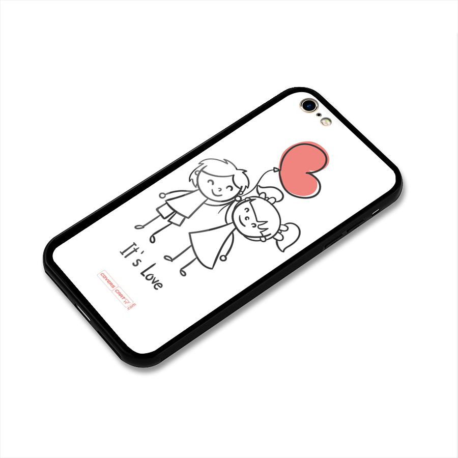Its Love Glass Back Case for iPhone 6 6S