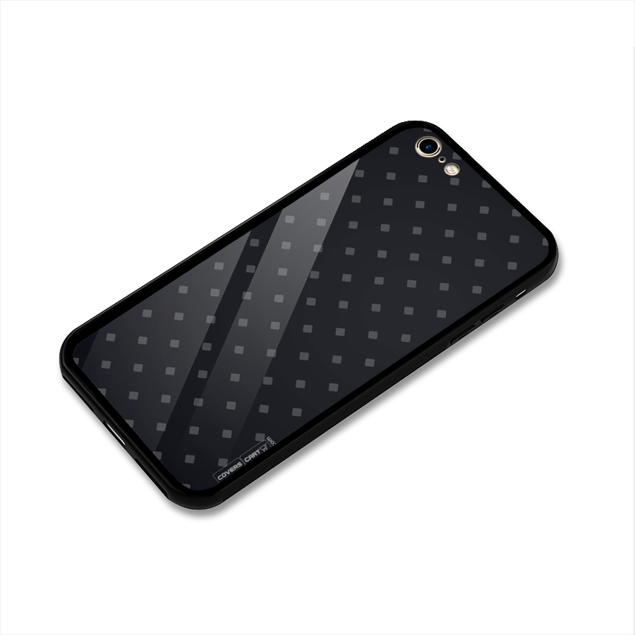 Lavish Diamond Pattern Glass Back Case for iPhone 6 6S