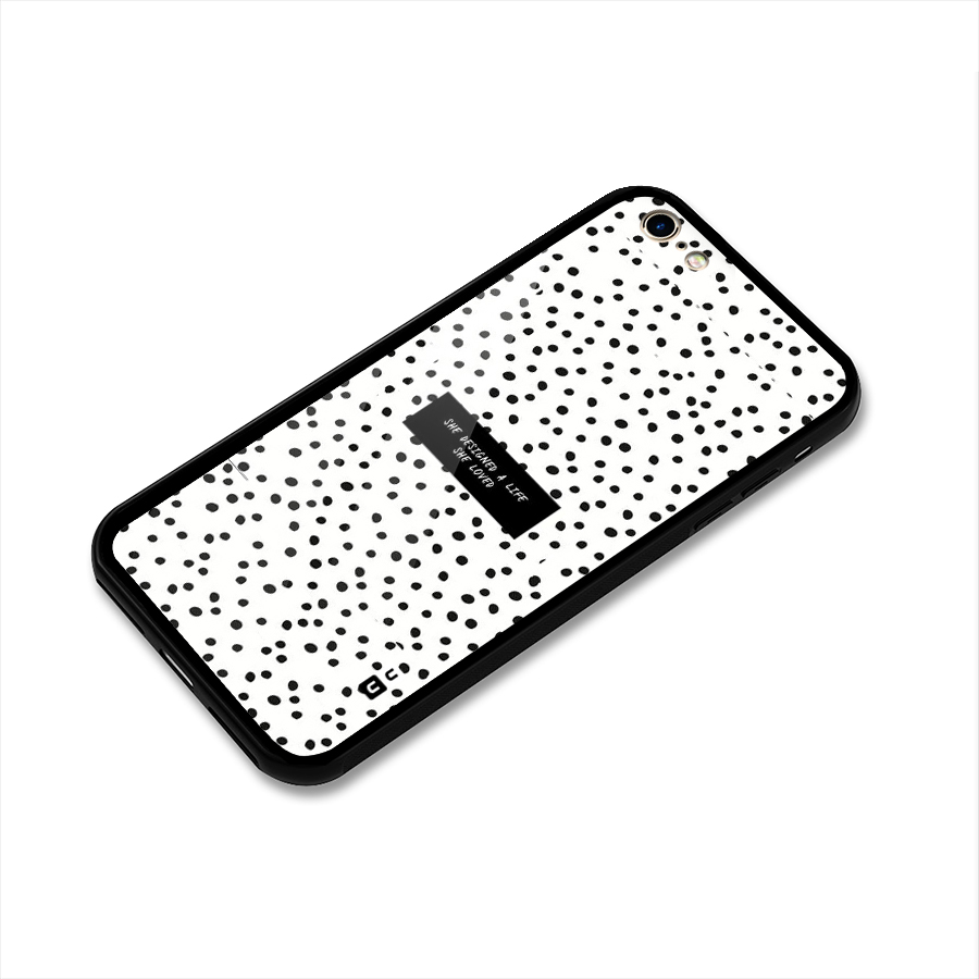 Life Loved Glass Back Case for iPhone 6 6S