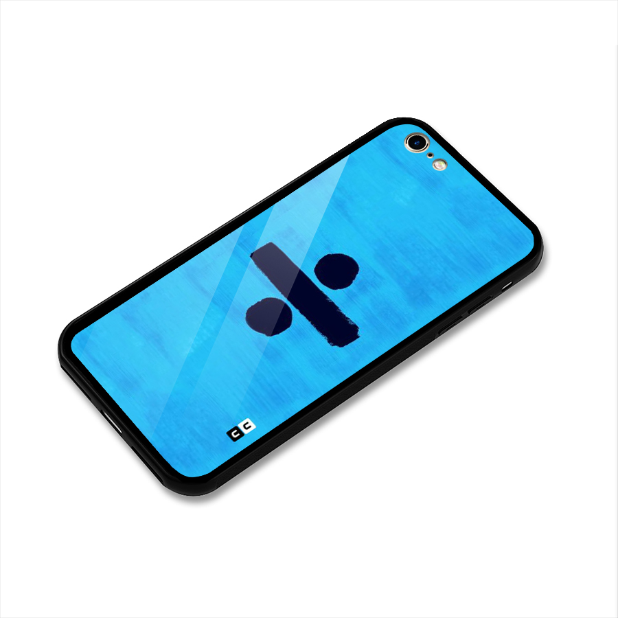 Math And Blue Glass Back Case for iPhone 6 6S