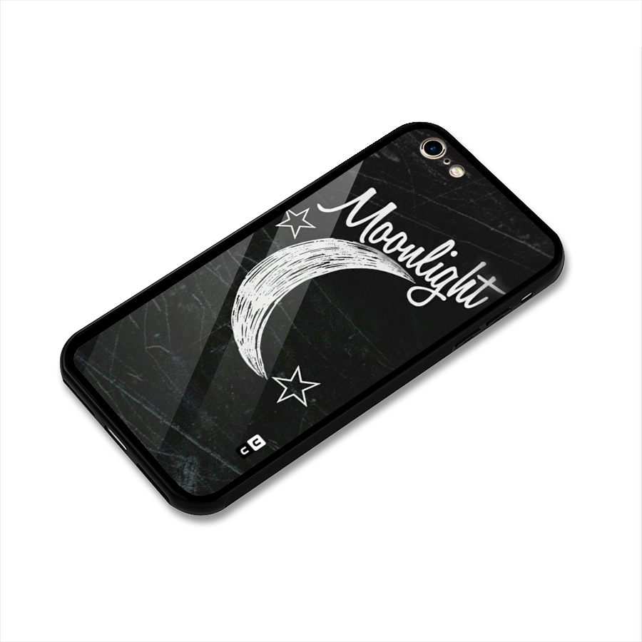 Moon Light Glass Back Case for iPhone 6 6S