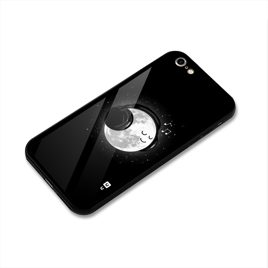 Music World Enjoying Glass Back Case for iPhone 6 6S