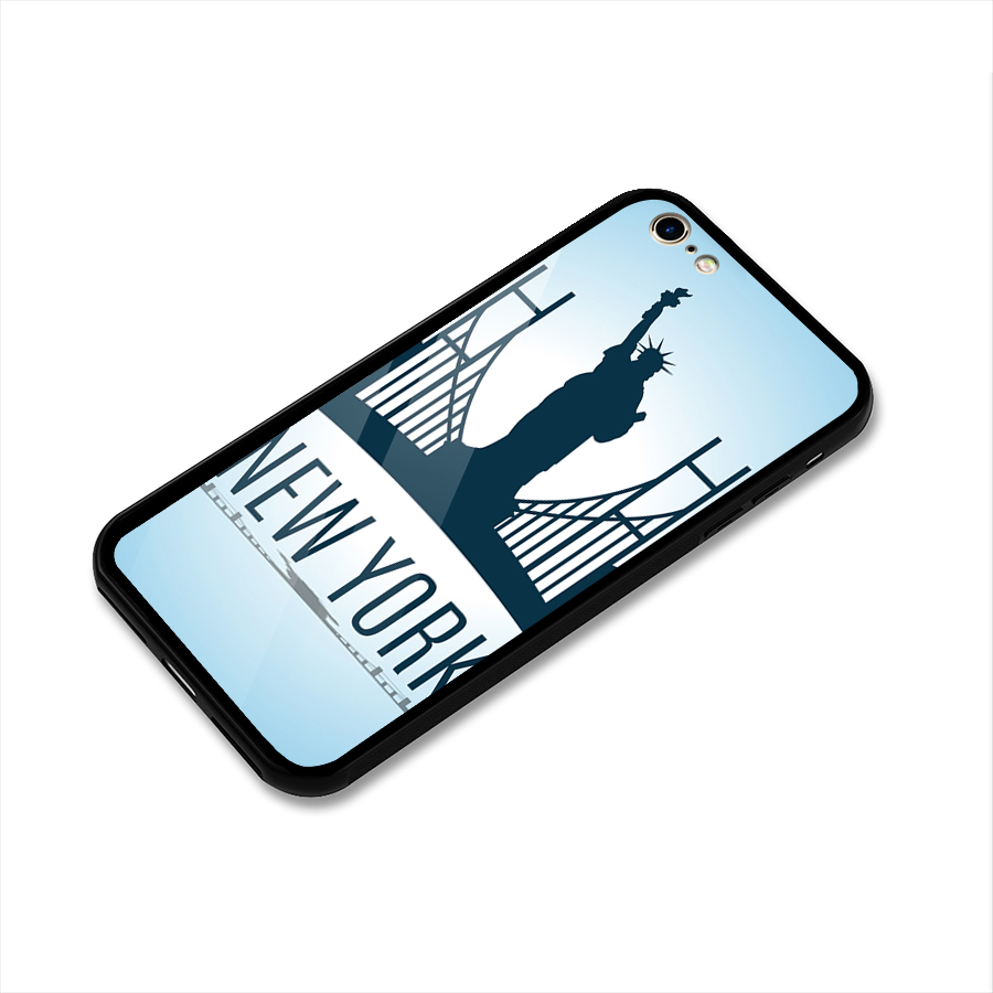 New York Skyline Glass Back Case for iPhone 6 6S