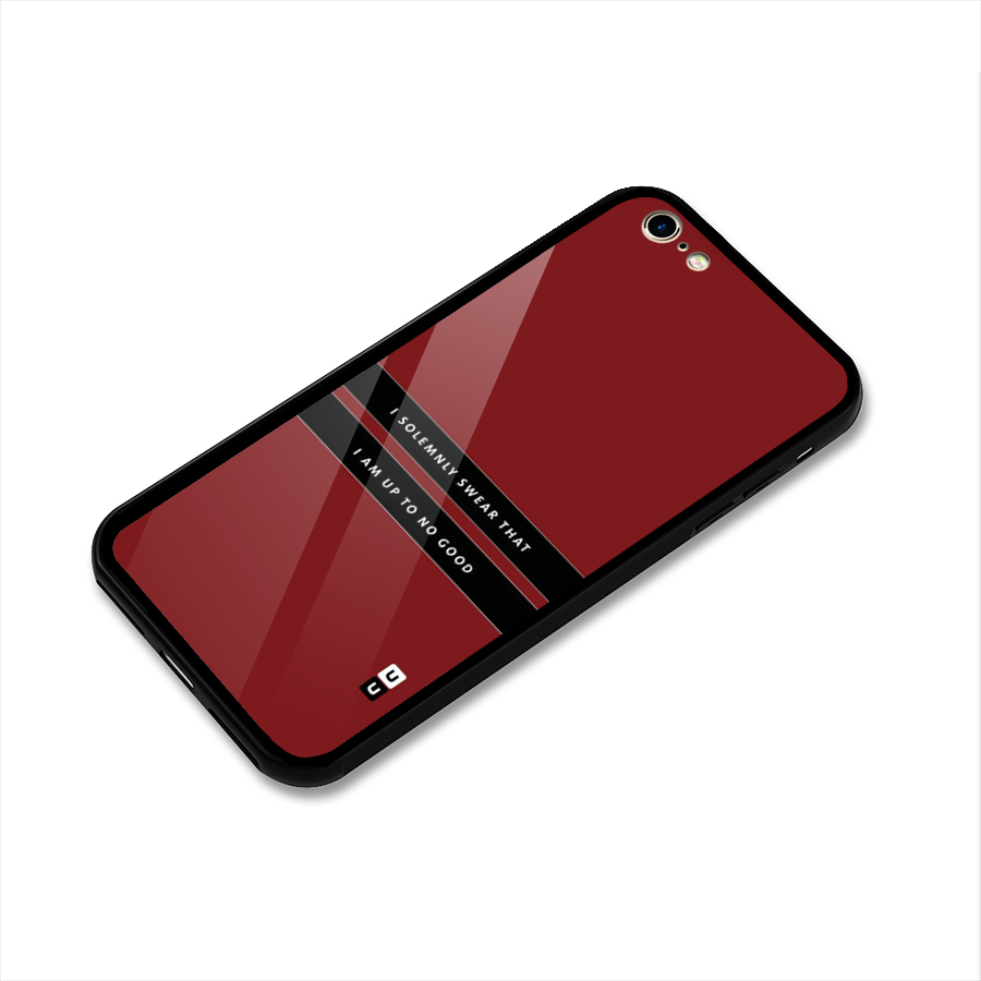No Good Swear Glass Back Case for iPhone 6 6S