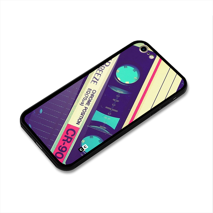 Old Casette Shade Glass Back Case for iPhone 6 6S