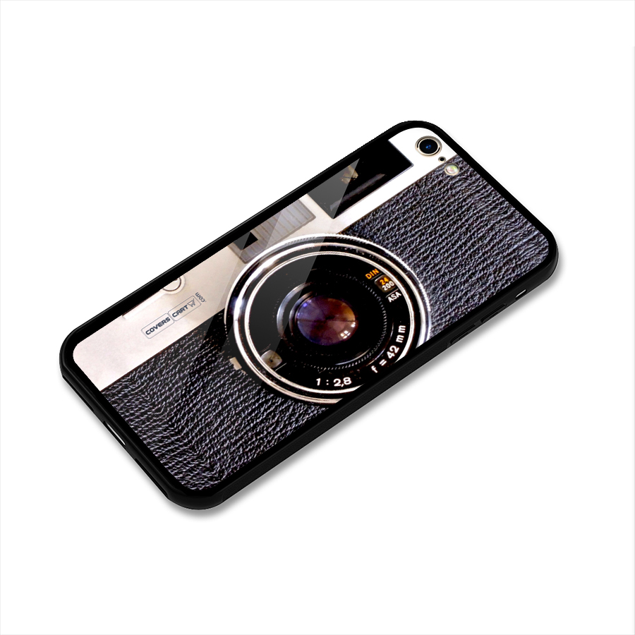 Old School Camera Glass Back Case for iPhone 6 6S