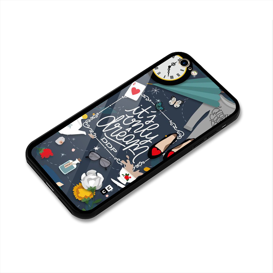 Only A Dream Glass Back Case for iPhone 6 6S