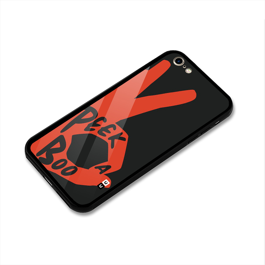 Peek-a-boo Glass Back Case for iPhone 6 6S