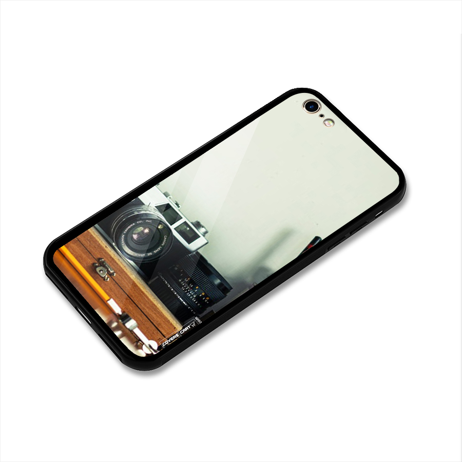 Photographer Desk Glass Back Case for iPhone 6 6S