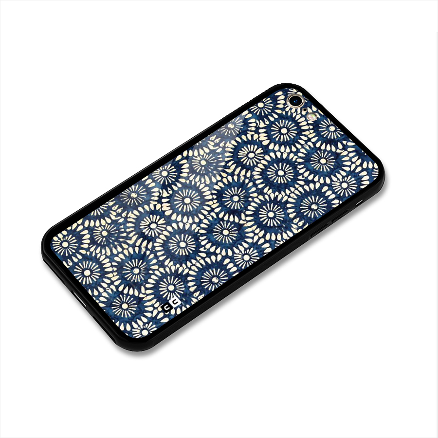 Pretty Circles Glass Back Case for iPhone 6 6S