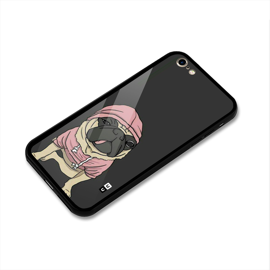 Pug Swag Glass Back Case for iPhone 6 6S