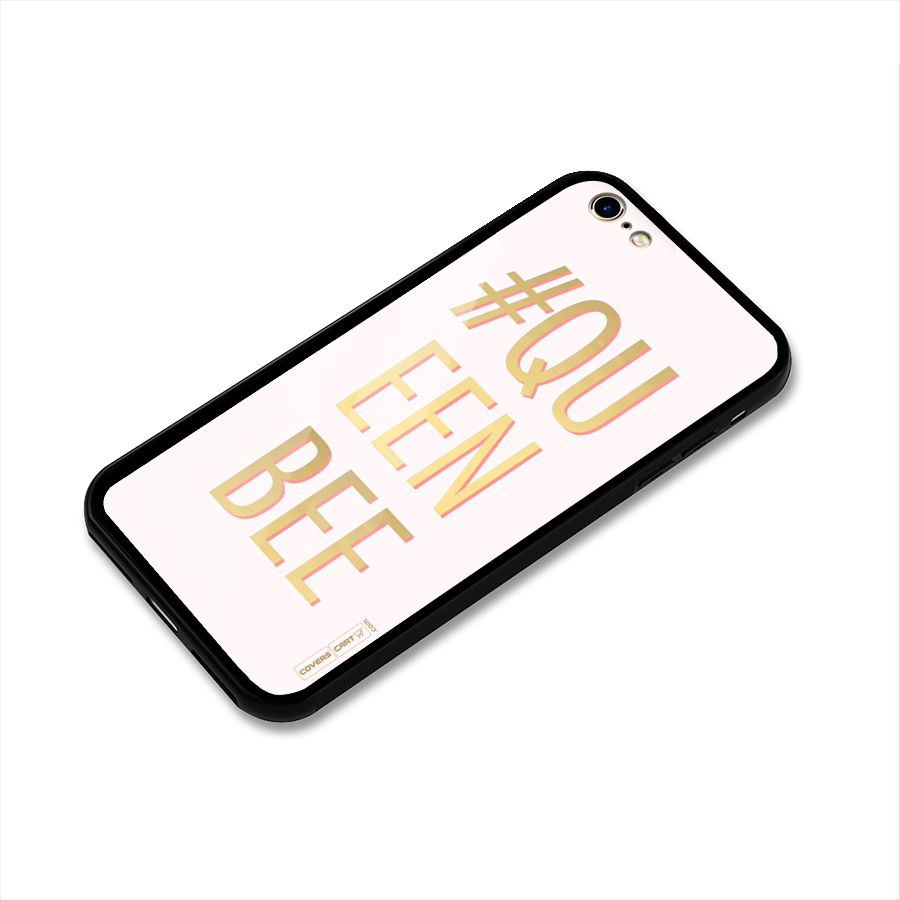 Queen Bee Glass Back Case for iPhone 6 6S