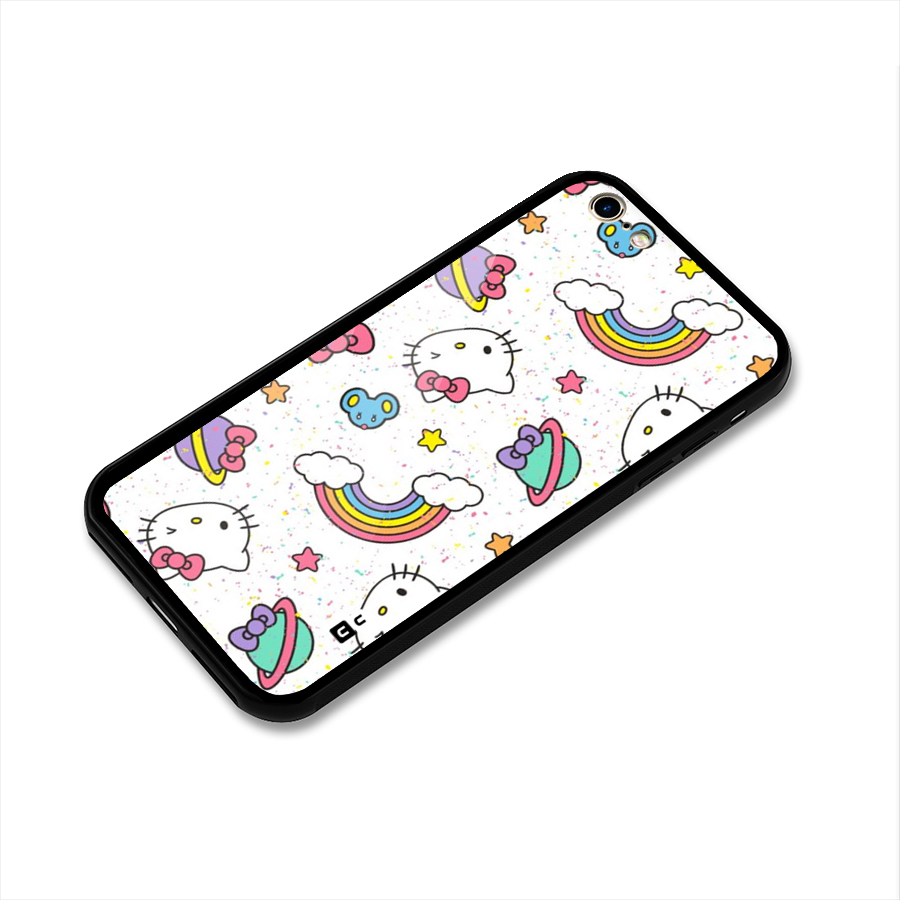 Rainbow Kit Tee Glass Back Case for iPhone 6 6S