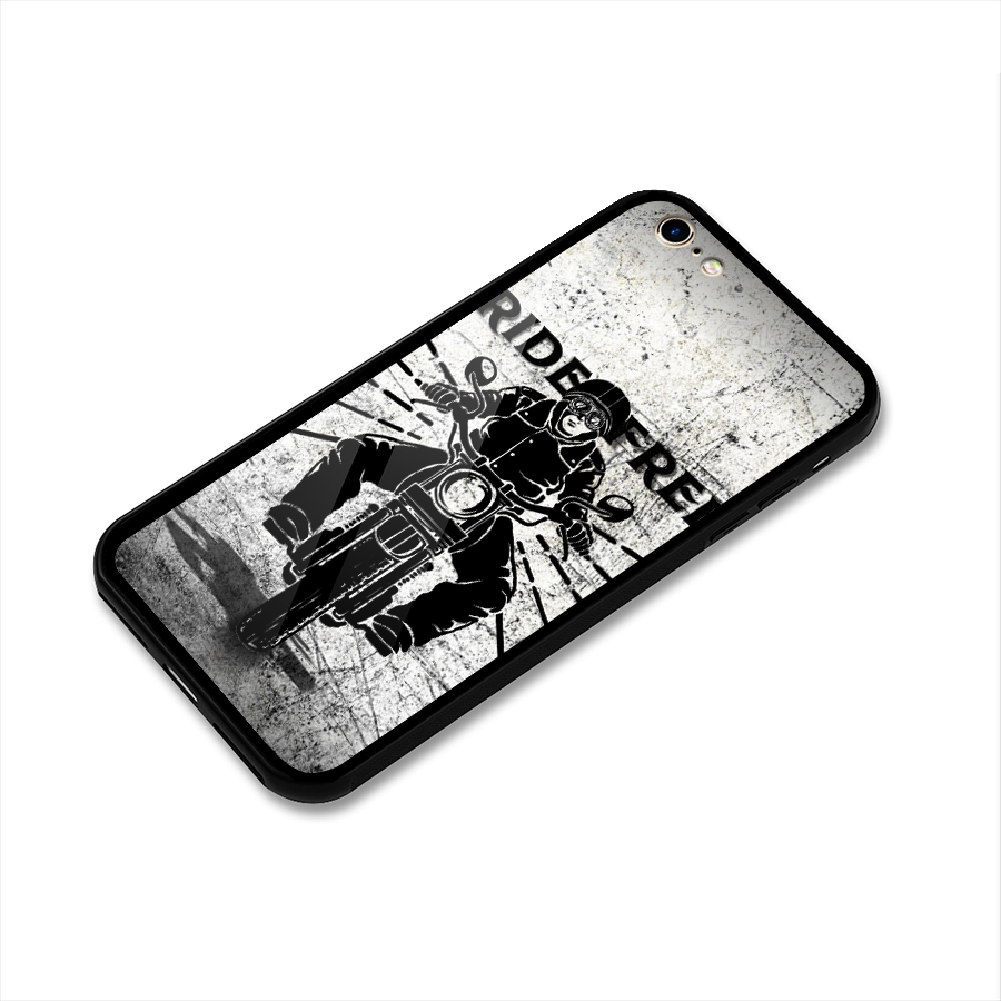 Ride Free Glass Back Case for iPhone 6 6S