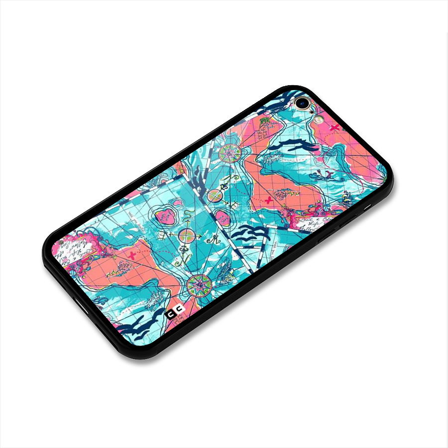 Sea Adventure Glass Back Case for iPhone 6 6S