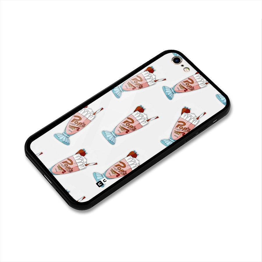 Shake Design Glass Back Case for iPhone 6 6S