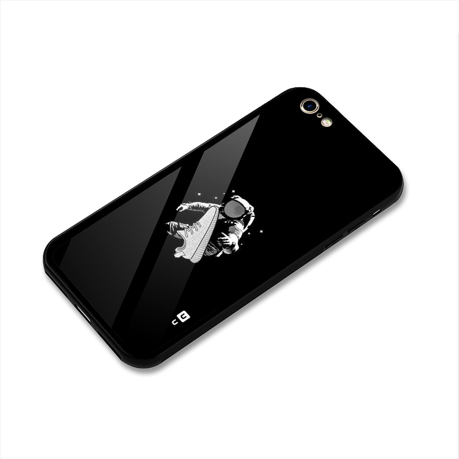 Space Shoe Glass Back Case for iPhone 6 6S