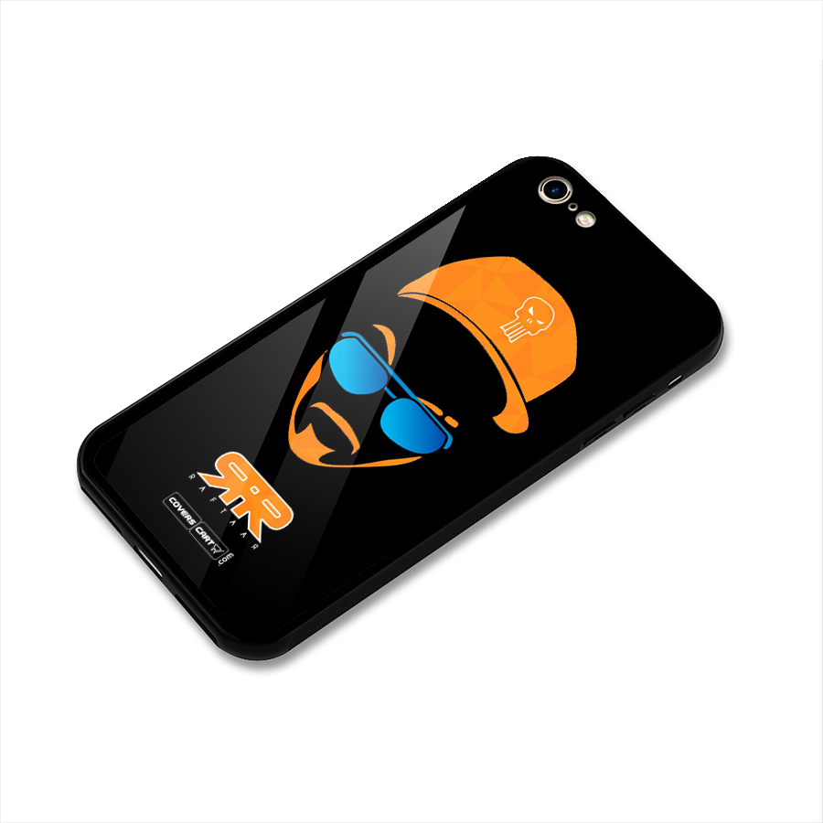 Special Raftaar Edition Orange Glass Back Case for iPhone 6 6S