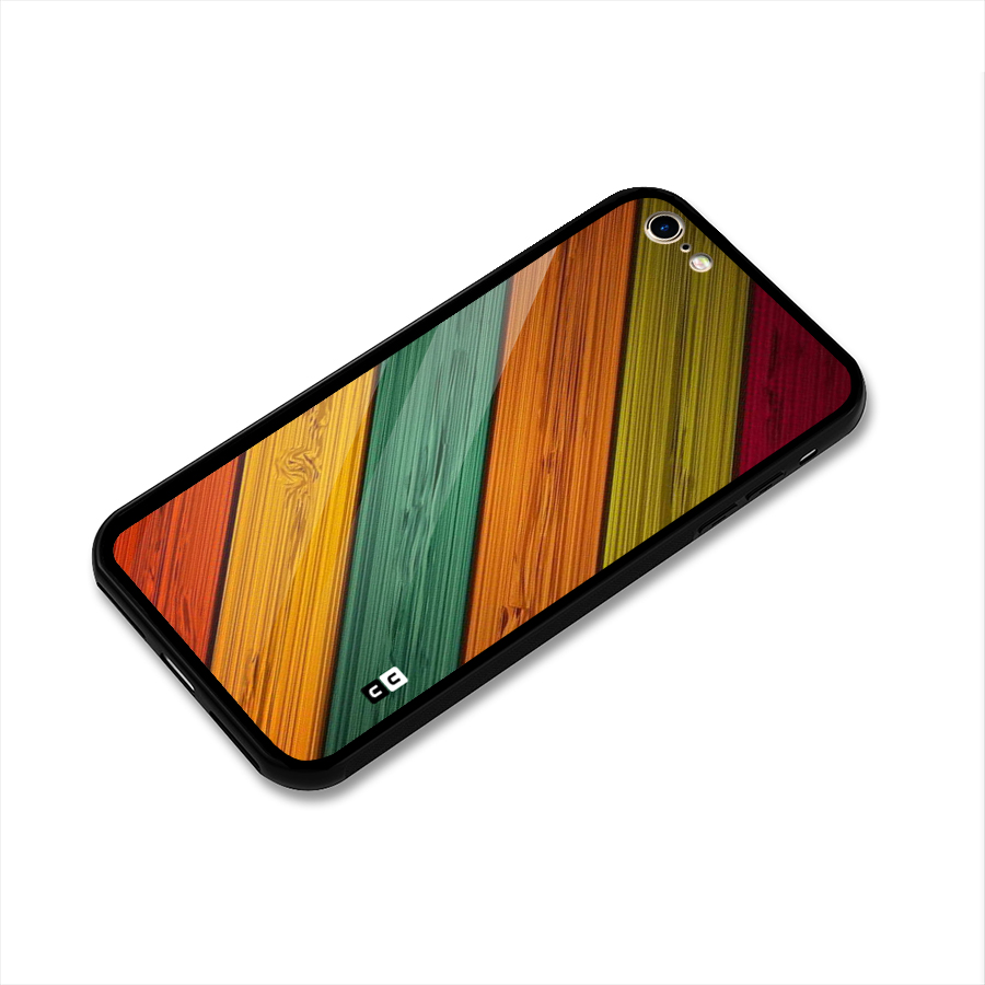 Stripes Classic Design Glass Back Case for iPhone 6 6S
