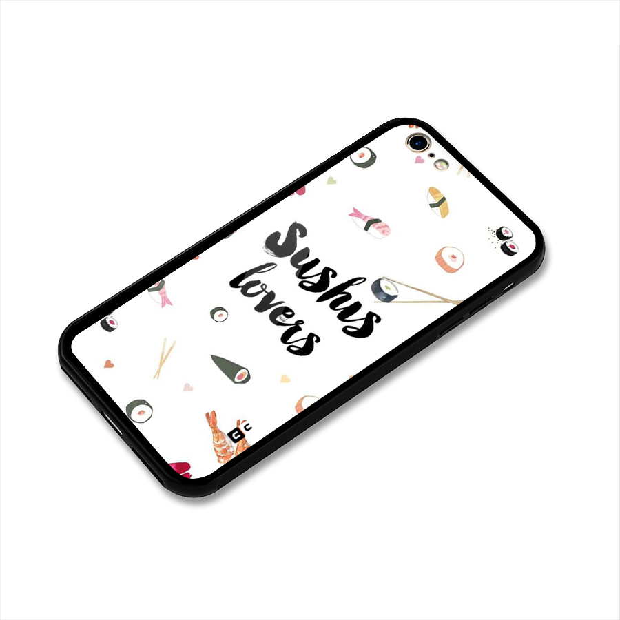 Sushi Lovers Glass Back Case for iPhone 6 6S