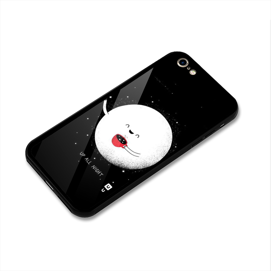 Up All Night Glass Back Case for iPhone 6 6S