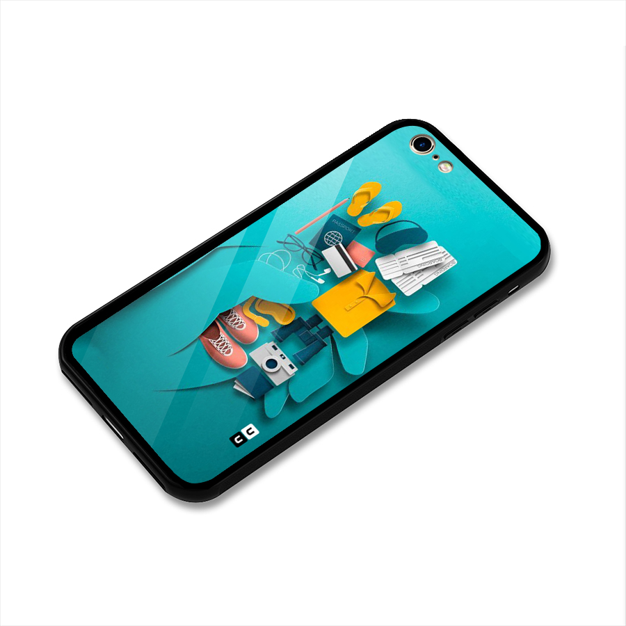 Vacay Vibes Glass Back Case for iPhone 6 6S