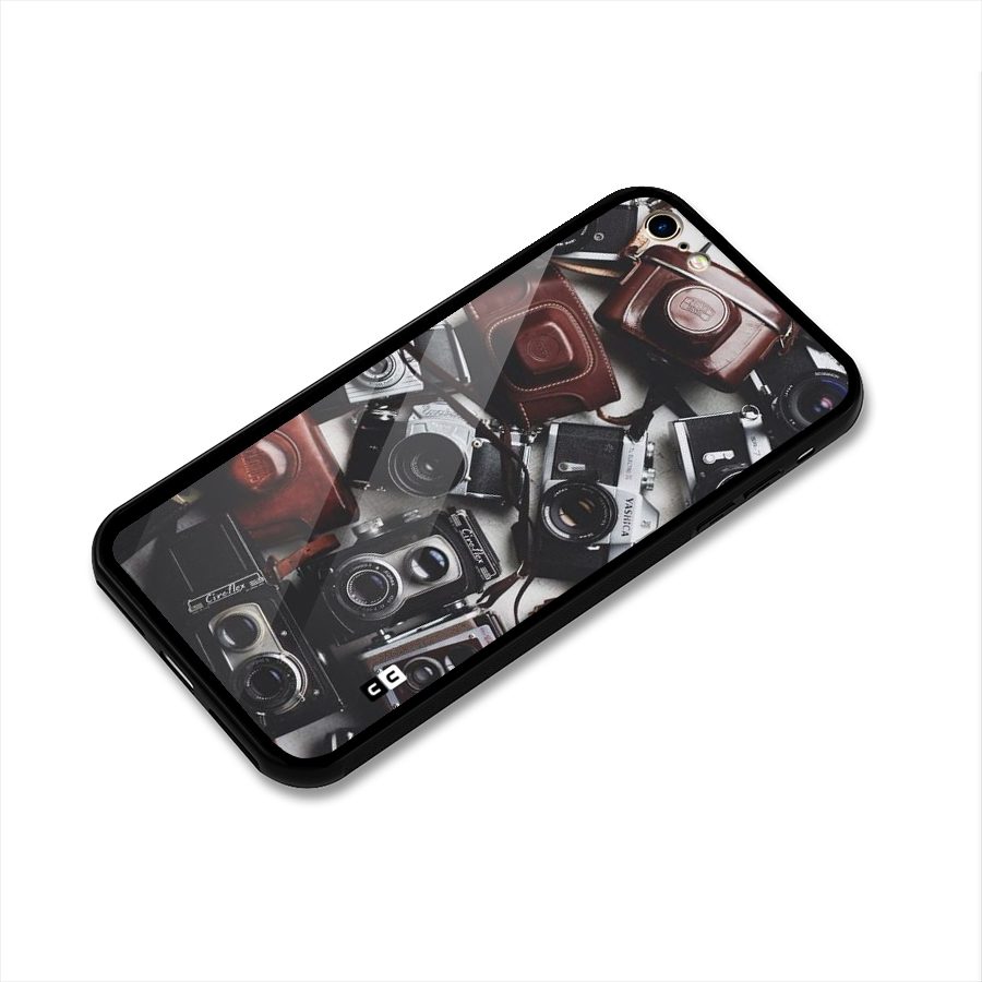Vintage Beauty Shutter Glass Back Case for iPhone 6 6S