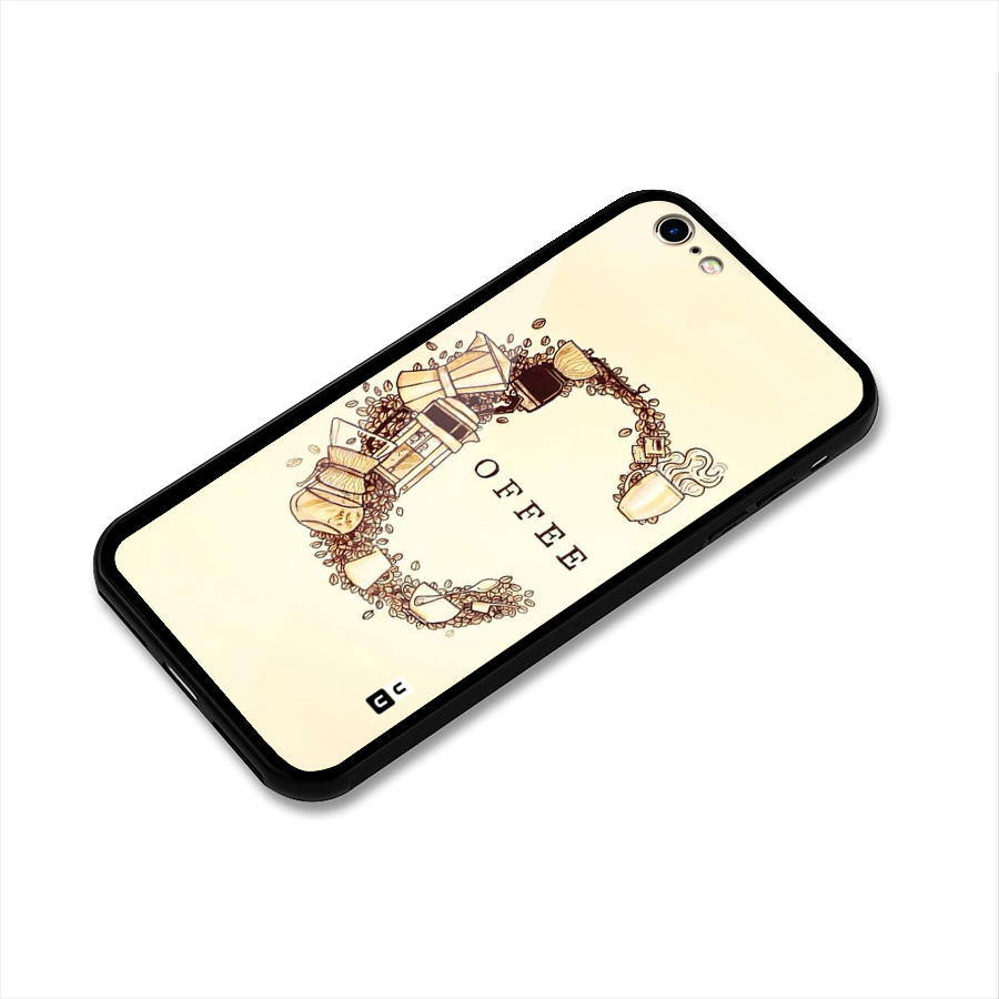 Vintage Coffee Glass Back Case for iPhone 6 6S