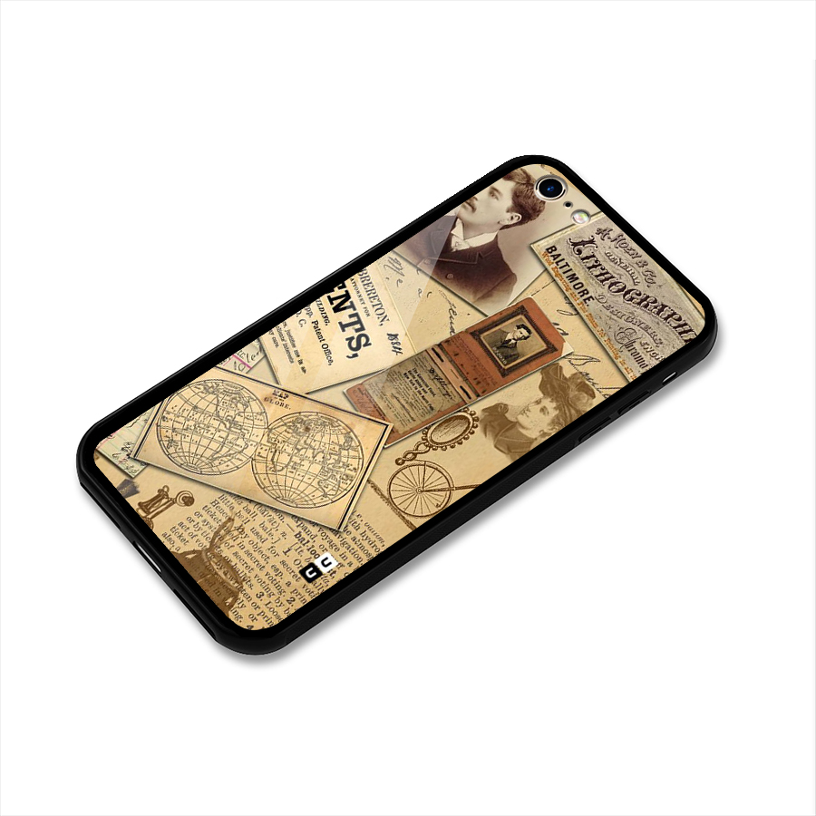 Vintage Memories Glass Back Case for iPhone 6 6S