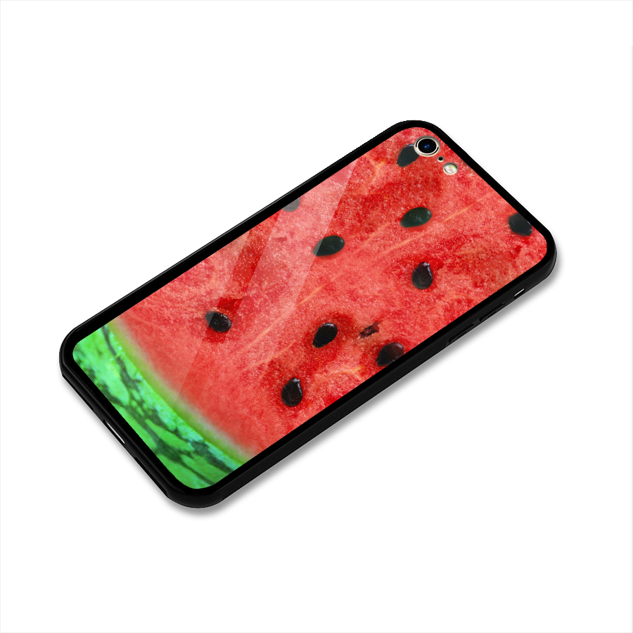 Watermelon Design Glass Back Case for iPhone 6 6S