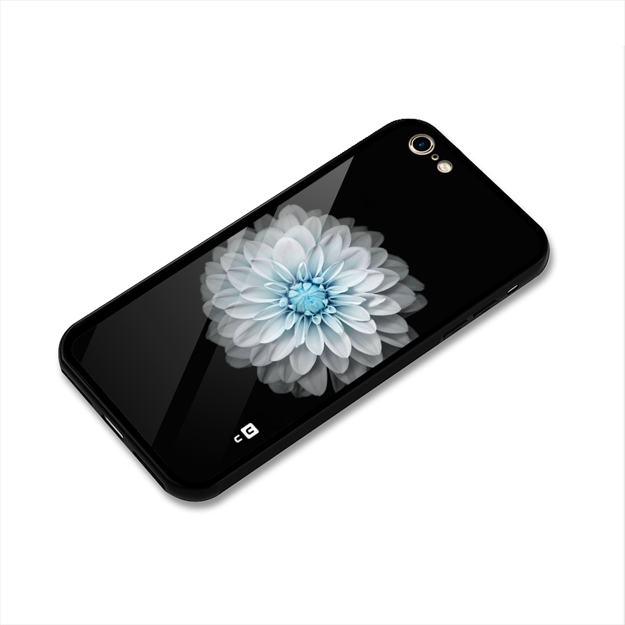 White Bloom Glass Back Case for iPhone 6 6S