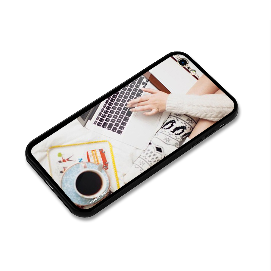 Winter Relaxation Glass Back Case for iPhone 6 6S