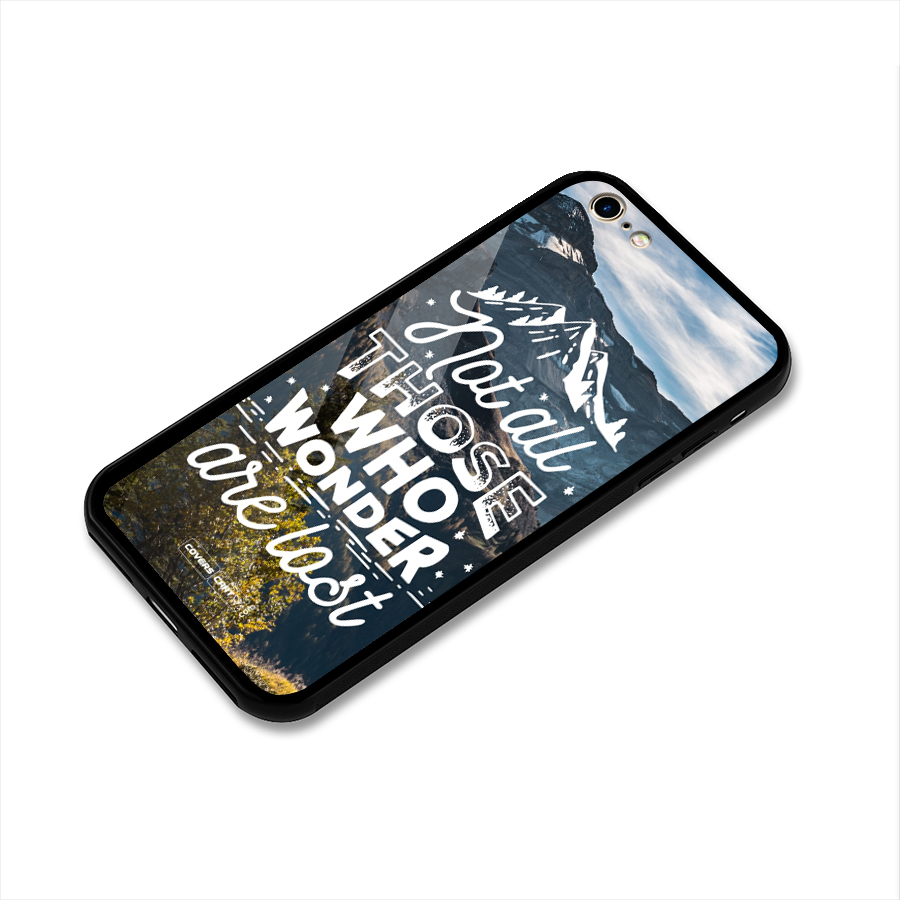 Wonder Lost Glass Back Case for iPhone 6 6S