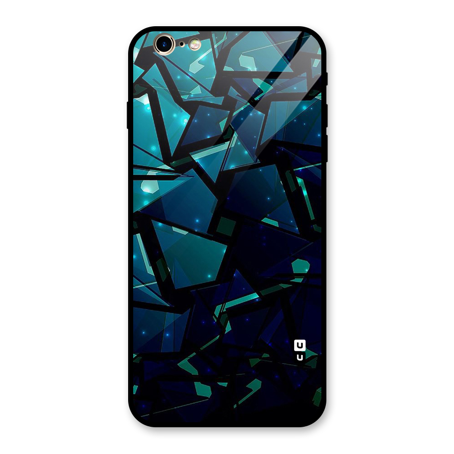 Abstract Glass Design Glass Back Case for iPhone 6 Plus 6S Plus