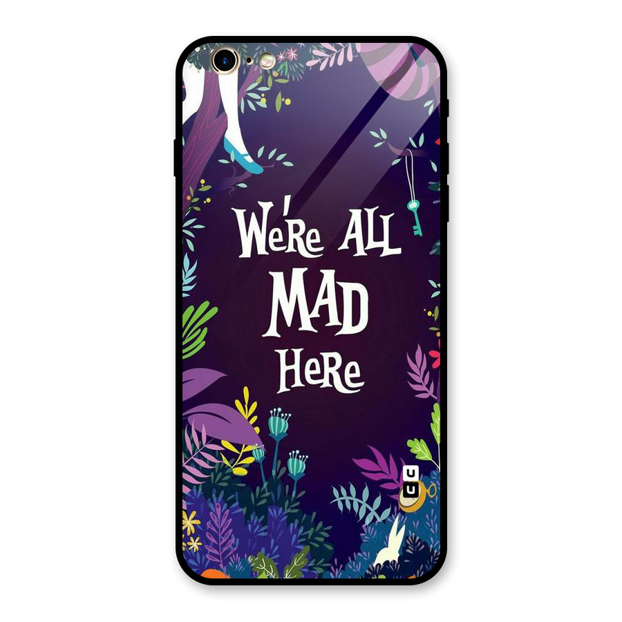 All Mad Glass Back Case for iPhone 6 Plus 6S Plus