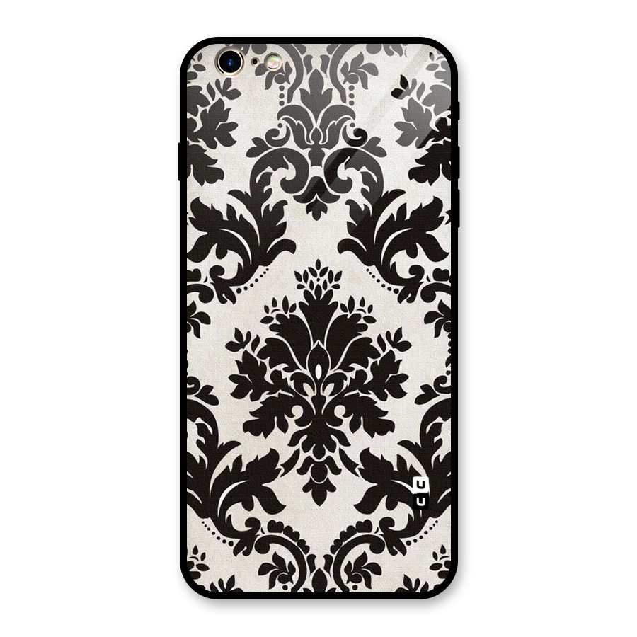 Black Beauty Glass Back Case for iPhone 6 Plus 6S Plus