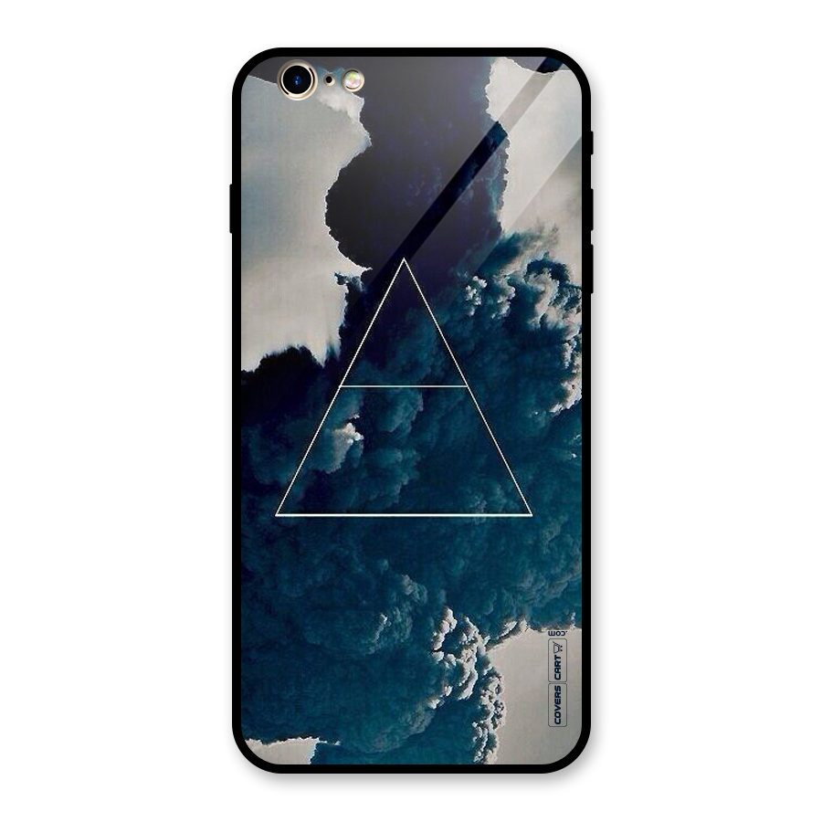 Blue Hue Smoke Glass Back Case for iPhone 6 Plus 6S Plus