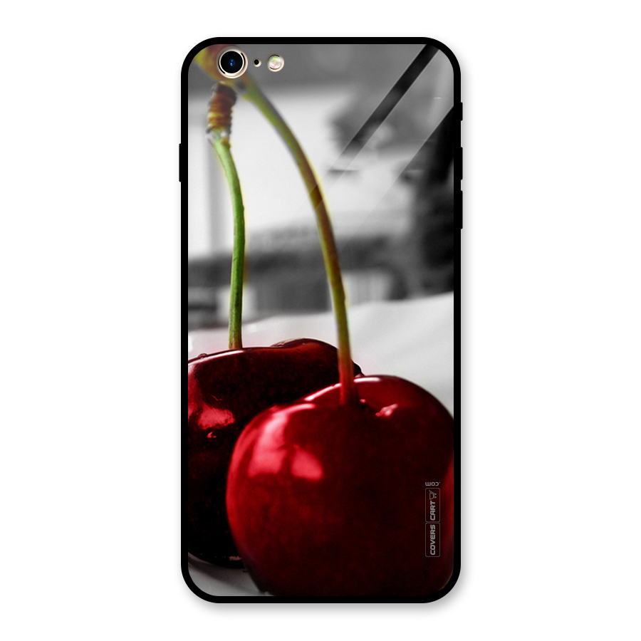 Cherry Photography Glass Back Case for iPhone 6 Plus 6S Plus