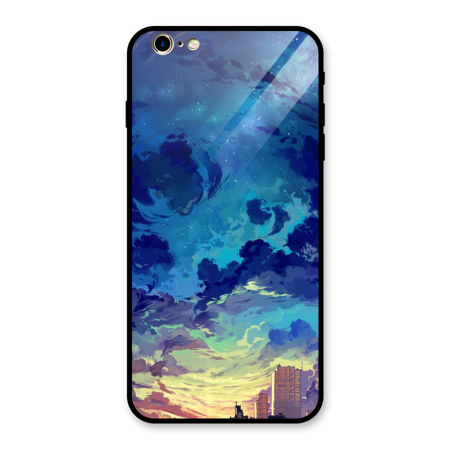 Cloud Art Glass Back Case for iPhone 6 Plus 6S Plus