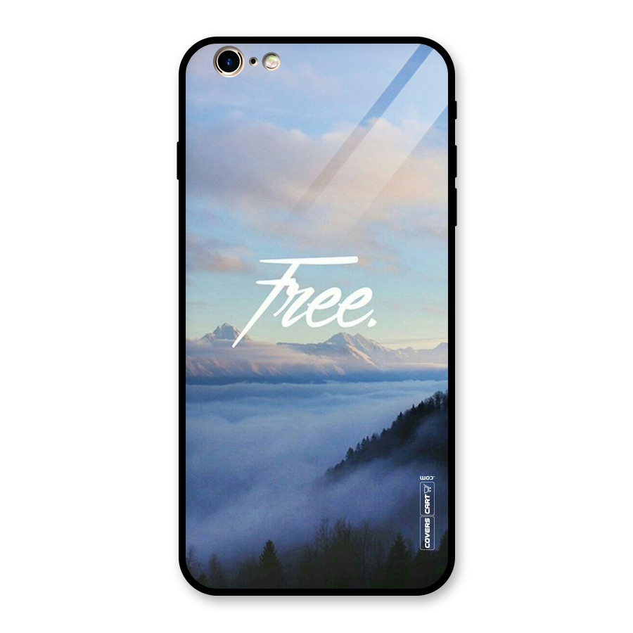 Cloudy Free Glass Back Case for iPhone 6 Plus 6S Plus