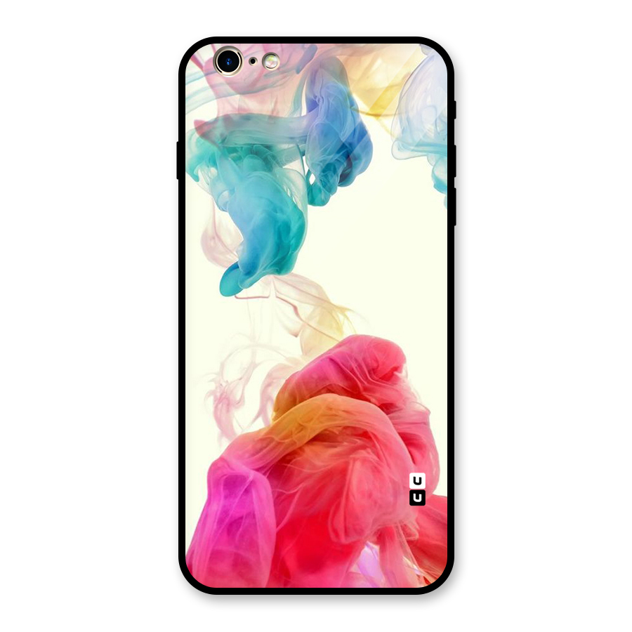 Colorful Splash Glass Back Case for iPhone 6 Plus 6S Plus